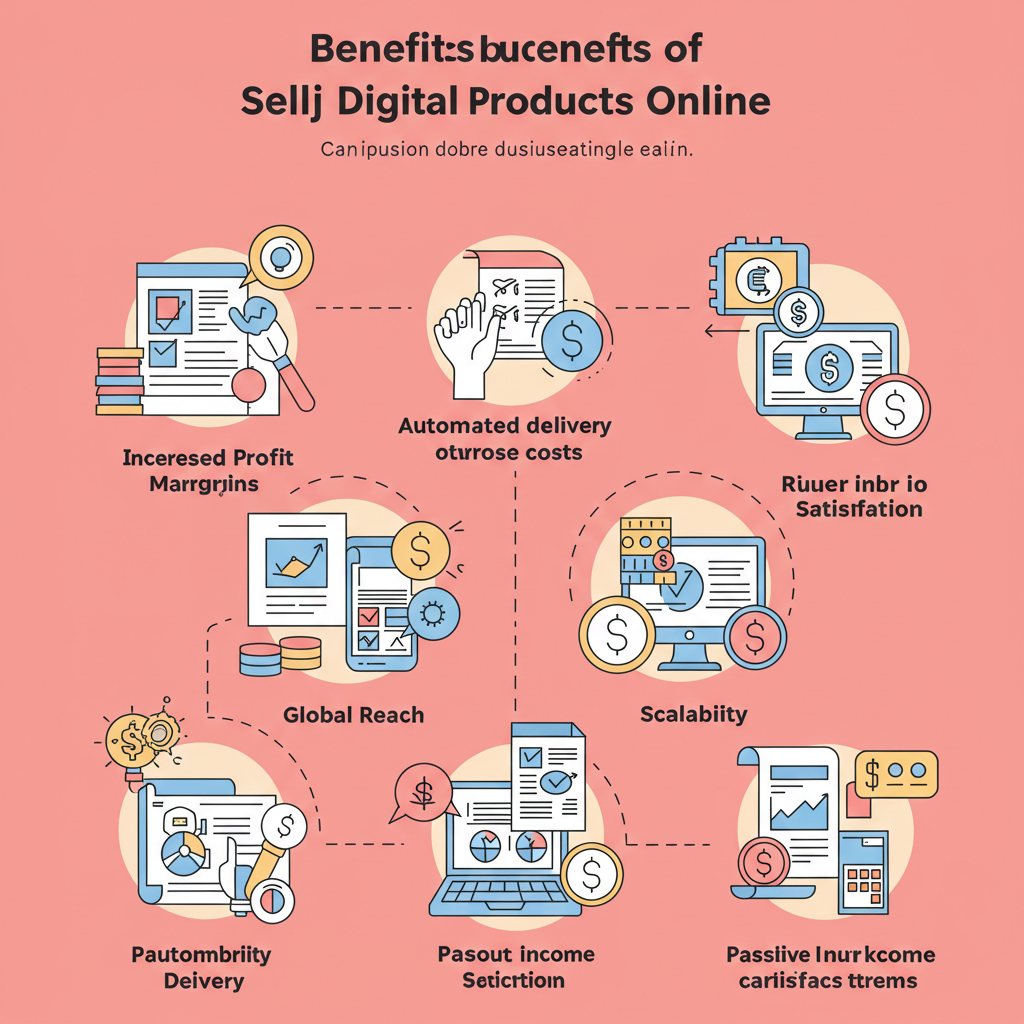 How People Benefit from Selling Digital Products Online