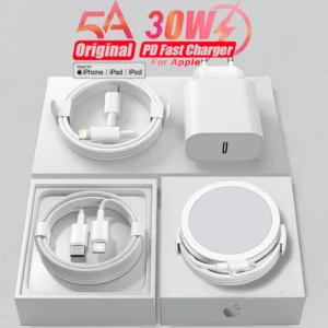 Magsafes Wireless  iPhone Fast Charging Type C Lightnings Cable